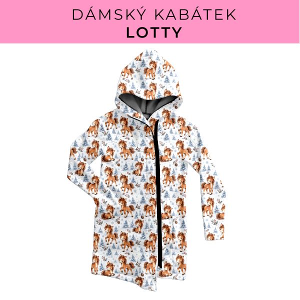 DÁMSKÝ střih - Kabátek Lotty