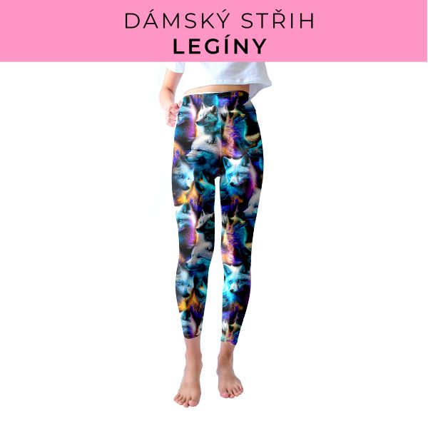DÁMSKÝ střih - legíny SPORT - SLIM FIT