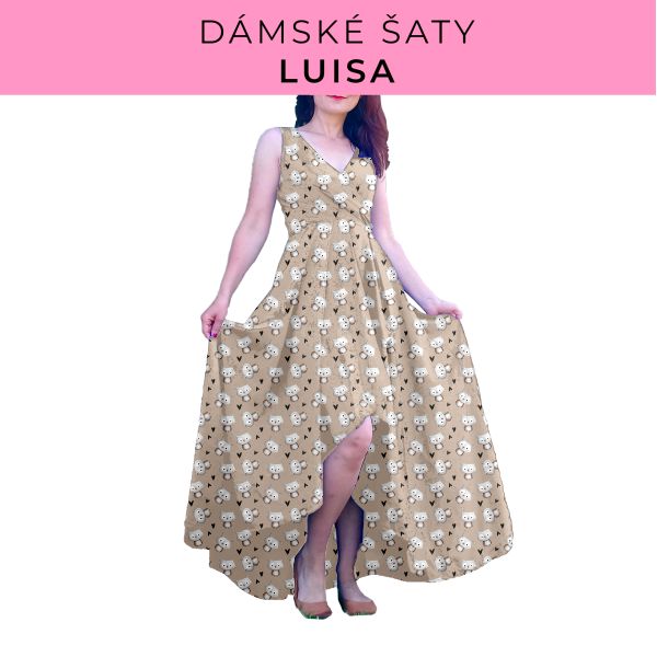 DÁMSKÝ střih - šaty Luisa