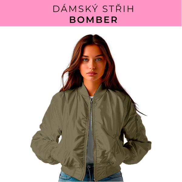 DÁMSKÝ střih - Bomber