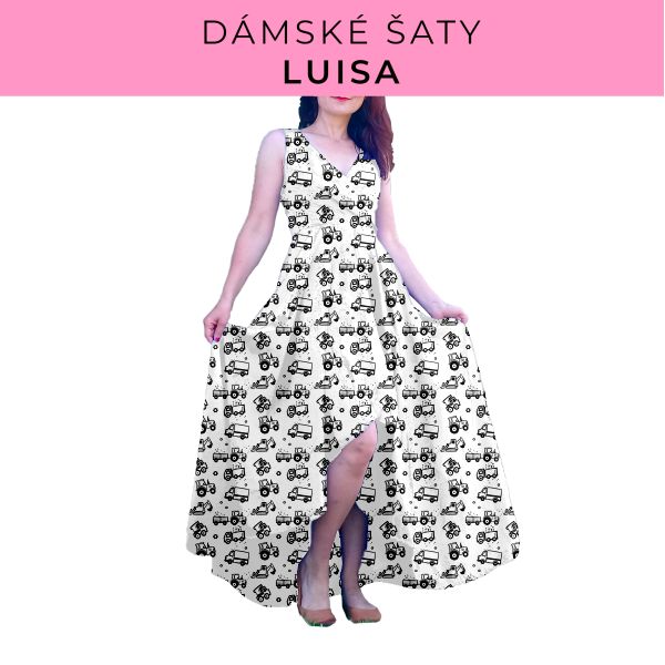 DÁMSKÝ střih - šaty Luisa
