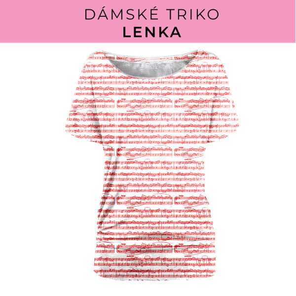 DÁMSKÝ střih - Triko Lenka