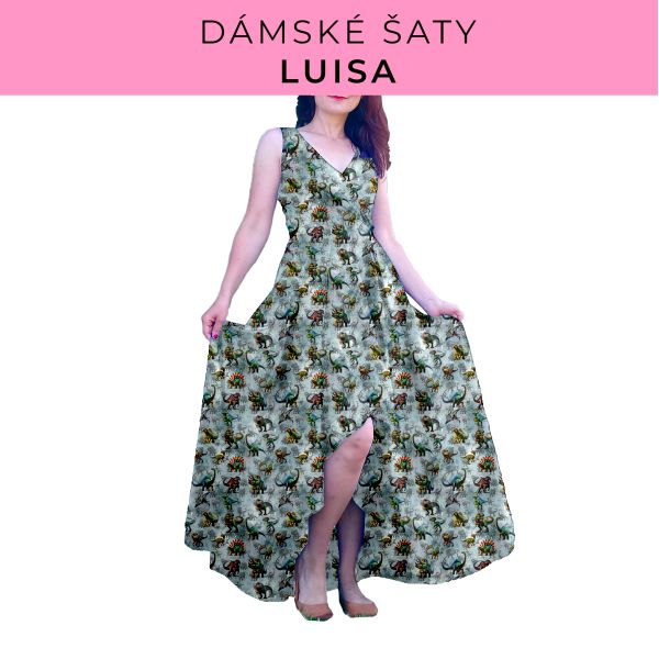 DÁMSKÝ střih - šaty Luisa