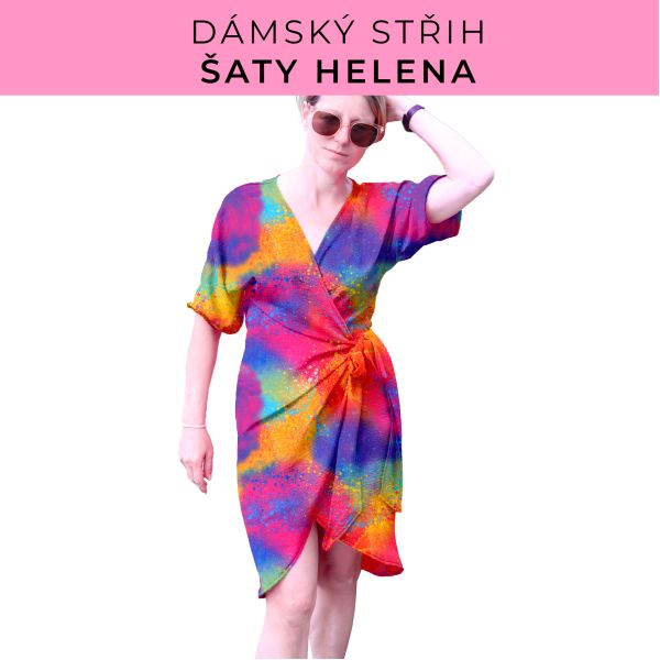 Dámský střih na šaty  Helena