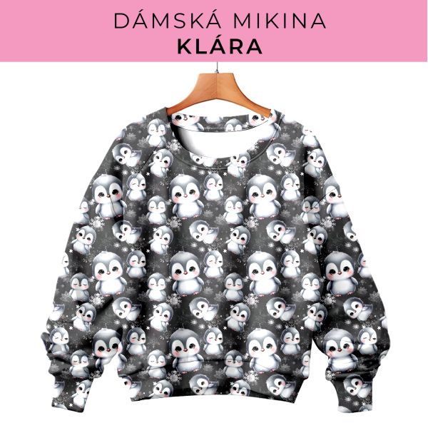 DÁMSKÝ střih - mikina Klára