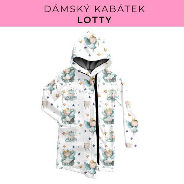 DÁMSKÝ střih - Kabátek Lotty