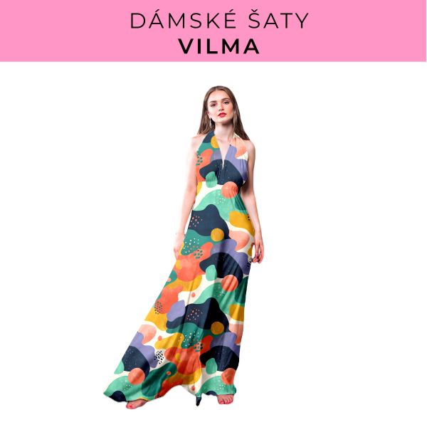 DÁMSKÝ střih - šaty Vilma