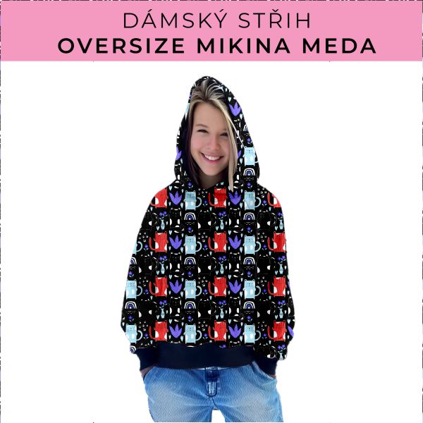 Dámský střih - mikina Meda