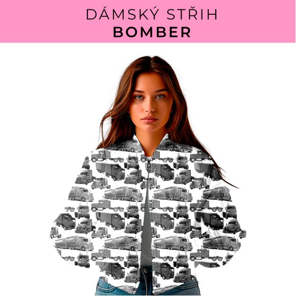 DÁMSKÝ střih - Bomber