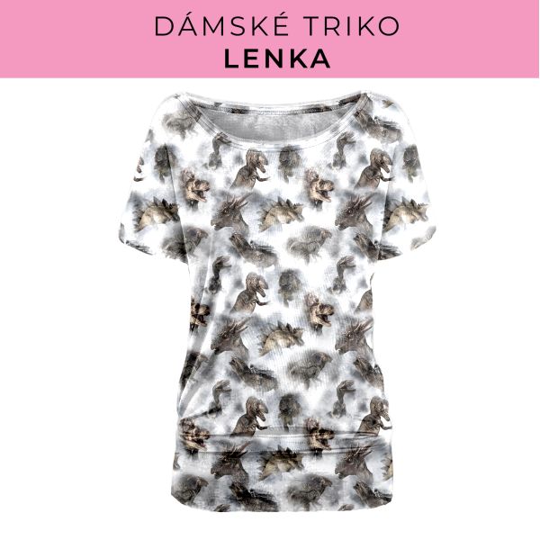 DÁMSKÝ střih - Triko Lenka