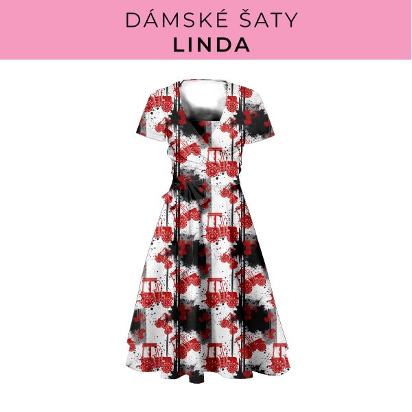 DÁMSKÝ střih - šaty Linda
