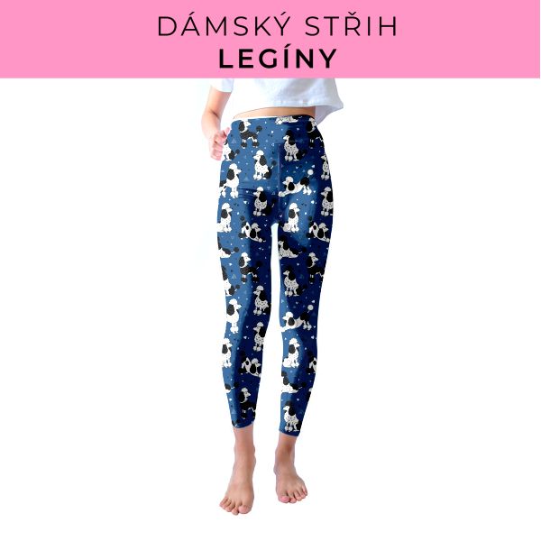 DÁMSKÝ střih - legíny SPORT - SLIM FIT
