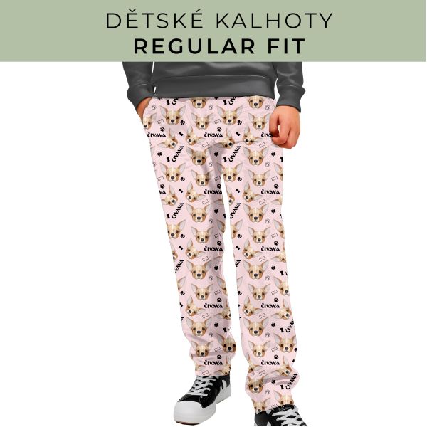 DĚTSKÝ STŘIH - Kalhoty Regular fit