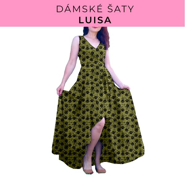 DÁMSKÝ střih - šaty Luisa