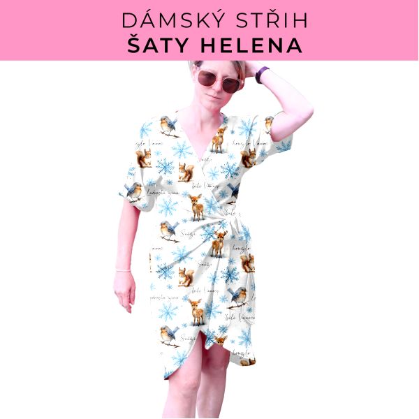Dámský střih na šaty  Helena