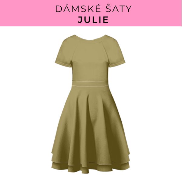 DÁMSKÝ střih - šaty julie