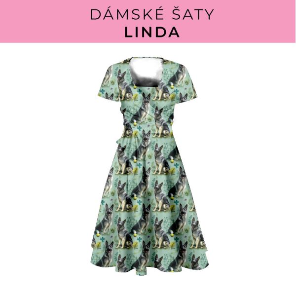 DÁMSKÝ střih - šaty Linda