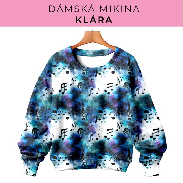 DÁMSKÝ střih - mikina Klára