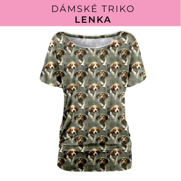 DÁMSKÝ střih - Triko Lenka