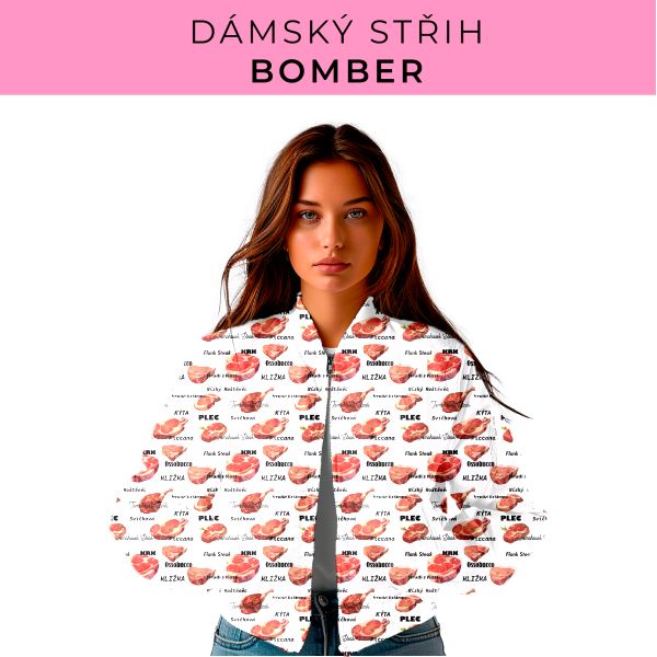 DÁMSKÝ střih - Bomber