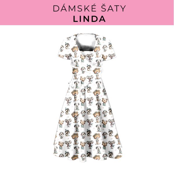 DÁMSKÝ střih - šaty Linda