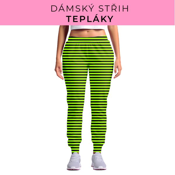 DÁMSKÝ střih - tepláky