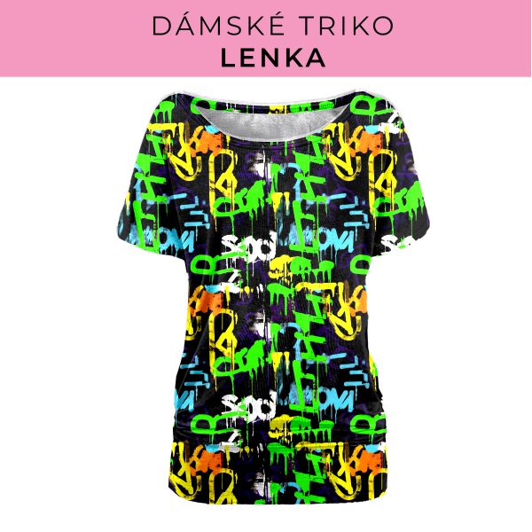DÁMSKÝ střih - Triko Lenka