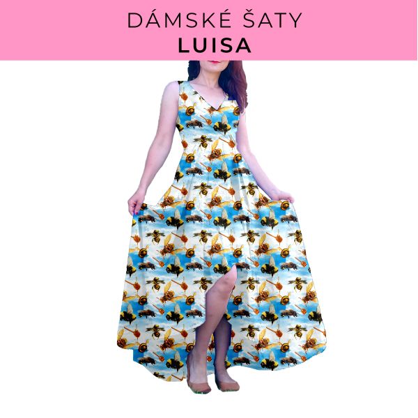 DÁMSKÝ střih - šaty Luisa
