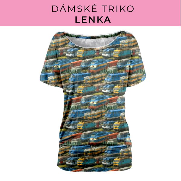 DÁMSKÝ střih - Triko Lenka