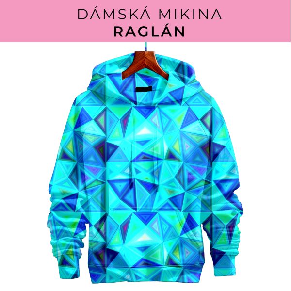 DÁMSKÝ střih - mikina raglán