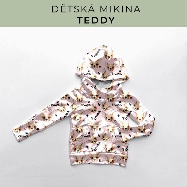 DĚTSKÝ střih - Mikina Teddy