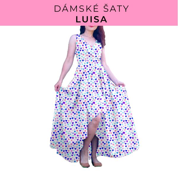 DÁMSKÝ střih - šaty Luisa