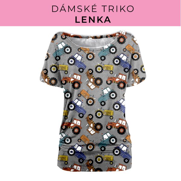 DÁMSKÝ střih - Triko Lenka