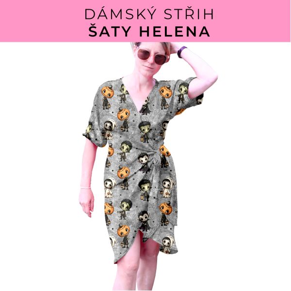 Dámský střih na šaty  Helena