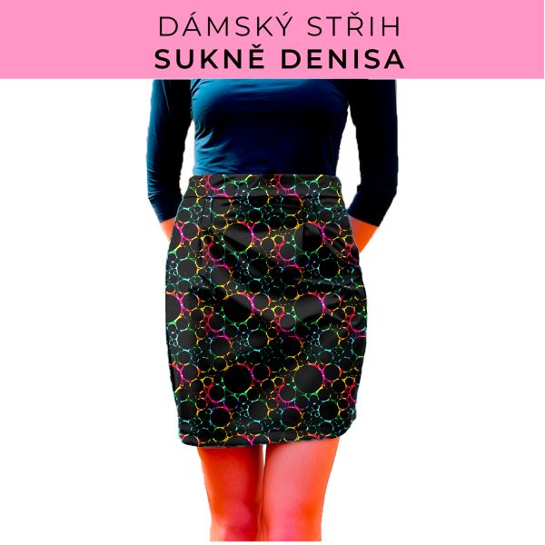 Dámský střih - Dámská sukně Denisa
