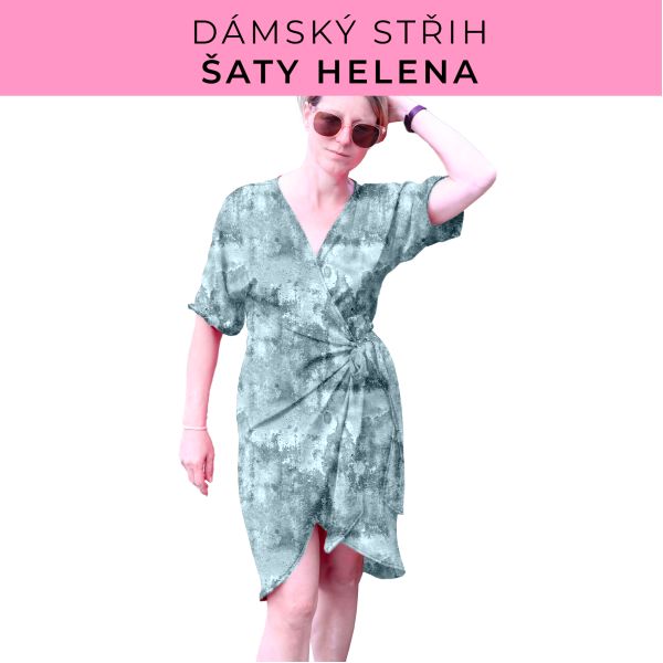 Dámský střih na šaty  Helena