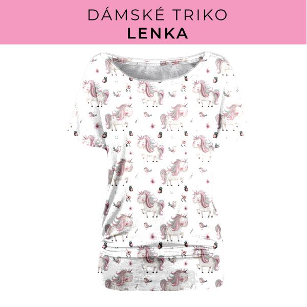 DÁMSKÝ střih - Triko Lenka
