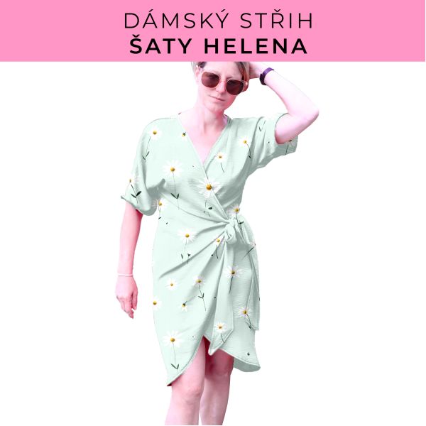 Dámský střih na šaty  Helena