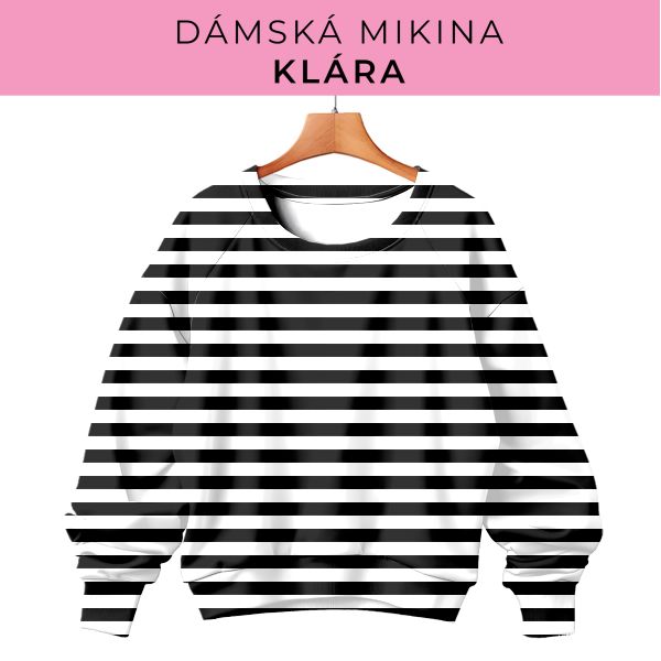 DÁMSKÝ střih - mikina Klára