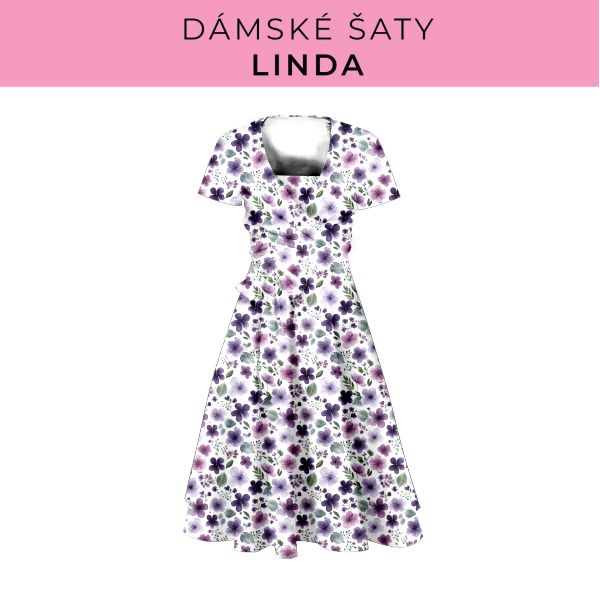 DÁMSKÝ střih - šaty Linda