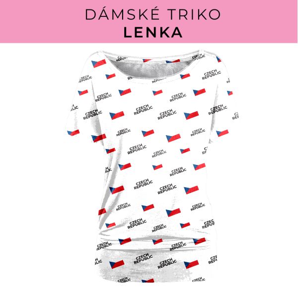 DÁMSKÝ střih - Triko Lenka