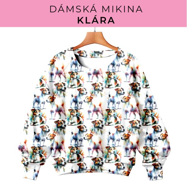 DÁMSKÝ střih - mikina Klára
