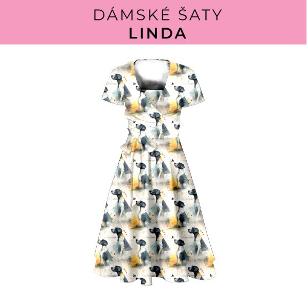 DÁMSKÝ střih - šaty Linda