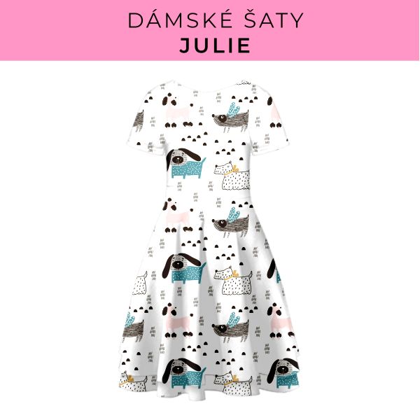 DÁMSKÝ střih - šaty julie