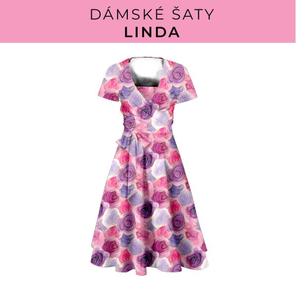 DÁMSKÝ střih - šaty Linda
