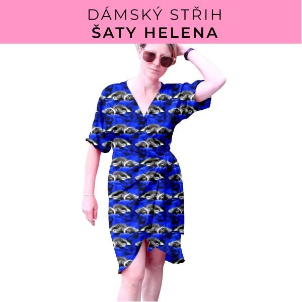 Dámský střih na šaty  Helena