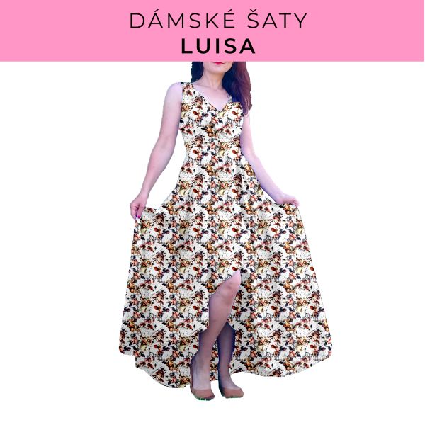 DÁMSKÝ střih - šaty Luisa