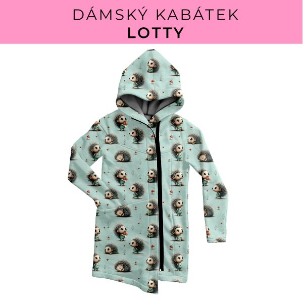 DÁMSKÝ střih - Kabátek Lotty