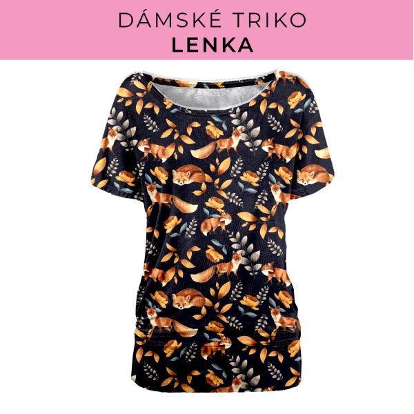 DÁMSKÝ střih - Triko Lenka