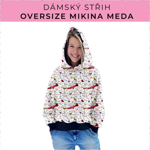 Dámský střih - mikina Meda